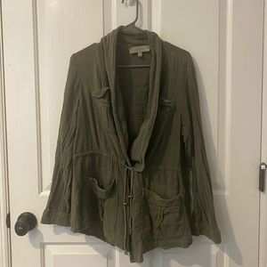 Torrid Olive Utility Jacket